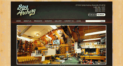 Desktop Screenshot of bayarchery.com